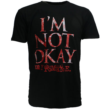 Band Merchandise My Chemical Romance I'm Not Okay T-Shirt – Offizielles Merchandise | Popmerch.com
