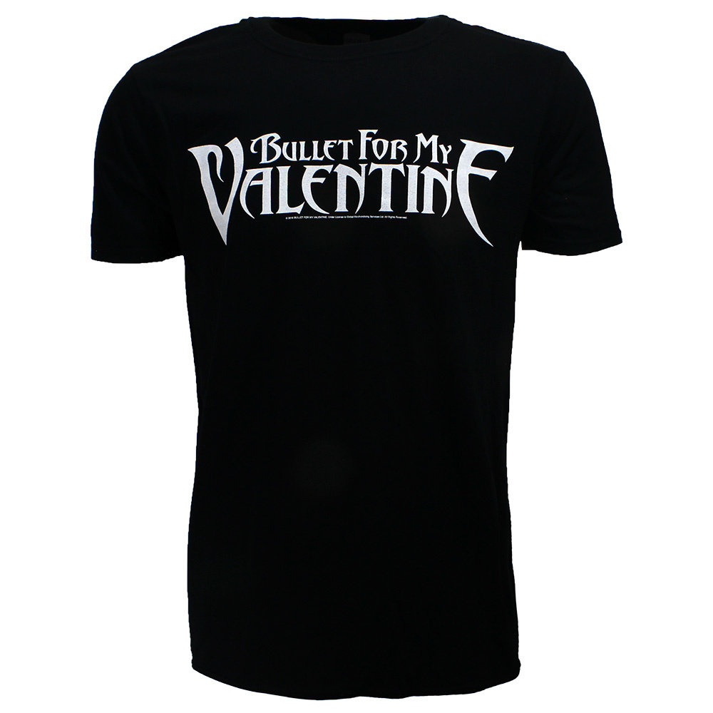 Band Merchandise Bullet For My Valentine Logo T-Shirt - Officiële Merchandise | Popmerch.com