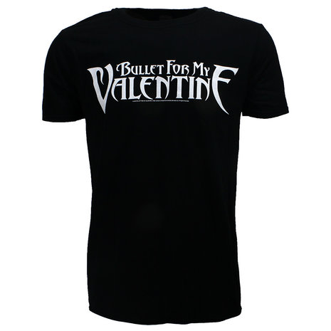 Band Merchandise Bullet For My Valentine Logo T-Shirt - Officiële Merchandise | Popmerch.com