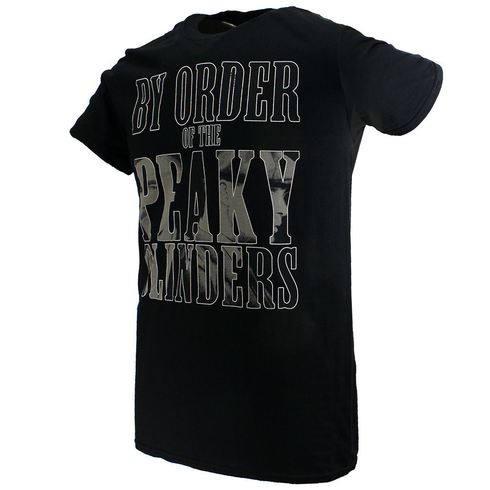Peaky Blinders By Order Of The Peaky Blinders T-Shirt Schwarz – Offizielles Merchandise Peaky Blinders By Order Of The Peaky Blinders T-Shirt Schwarz – Offizielles Merchandise