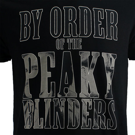 Peaky Blinders By Order Of The Peaky Blinders T-Shirt Schwarz – Offizielles Merchandise Peaky Blinders By Order Of The Peaky Blinders T-Shirt Schwarz – Offizielles Merchandise