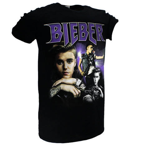 Band Merchandise Justin Bieber JB Homage T-Shirt - Officiële Merchandise | Popmerch.com Band Merchandise Justin Bieber JB Homage T-Shirt - Officiële Merchandise | Popmerch.com