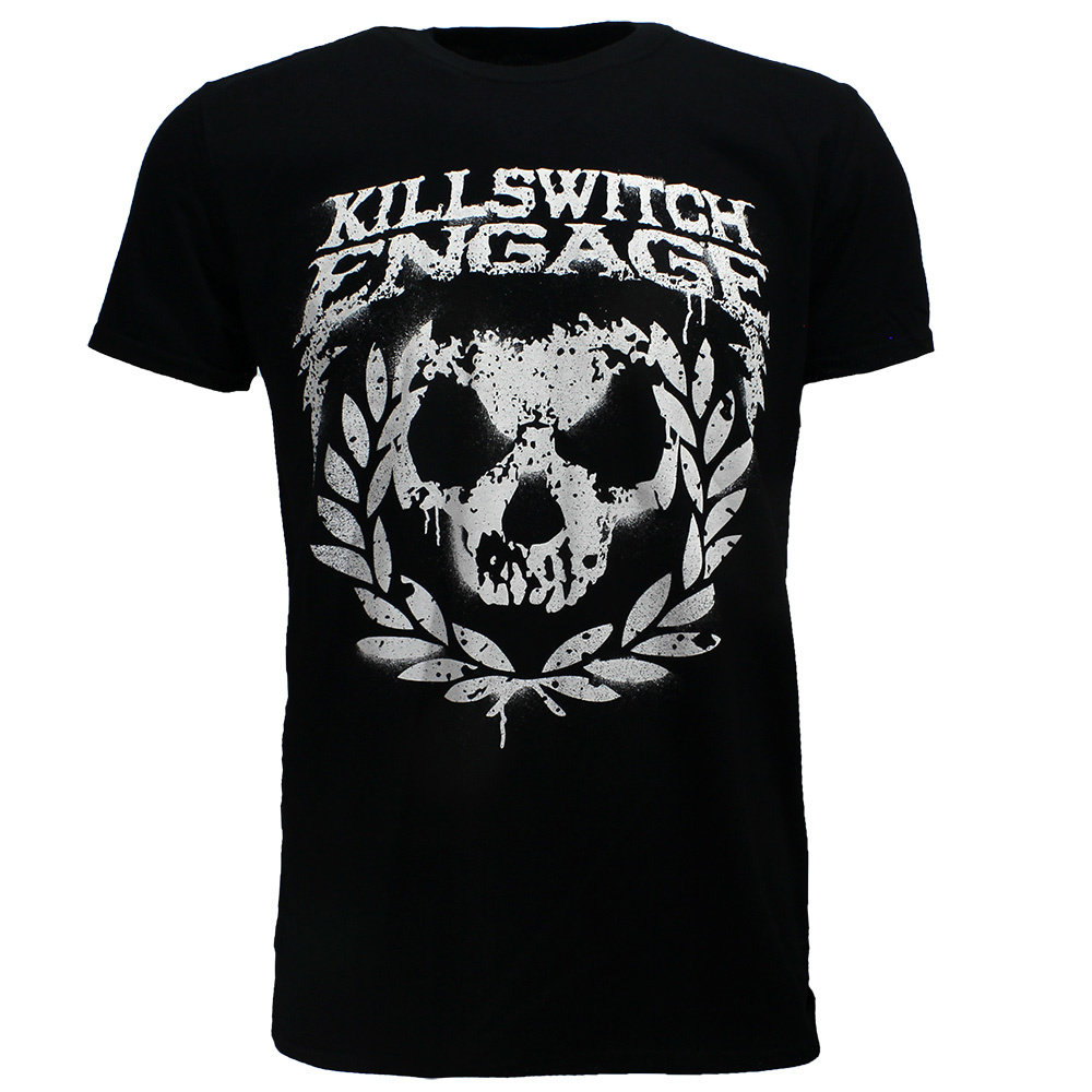 Band Merchandise Killswitch Engage Skull Spraypaint T-Shirt - Officiële Merchandise | Popmerch.com Band Merchandise Killswitch Engage Skull Spraypaint T-Shirt - Officiële Merchandise | Popmerch.com