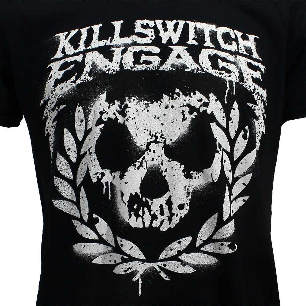 Band Merchandise Killswitch Engage Skull Spraypaint T-Shirt - Officiële Merchandise | Popmerch.com Band Merchandise Killswitch Engage Skull Spraypaint T-Shirt - Officiële Merchandise | Popmerch.com