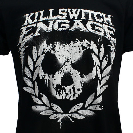 Band Merchandise Killswitch Engage Skull Spraypaint T-Shirt - Officiële Merchandise | Popmerch.com Band Merchandise Killswitch Engage Skull Spraypaint T-Shirt - Officiële Merchandise | Popmerch.com