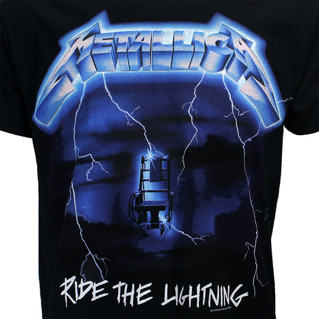 Band Merchandise Metallica Ride The Lightning Tracklist T-Shirt – Offizielles Merchandise | Popmerch.com Band Merchandise Metallica Ride The Lightning Tracklist T-Shirt – Offizielles Merchandise | Popmerch.com