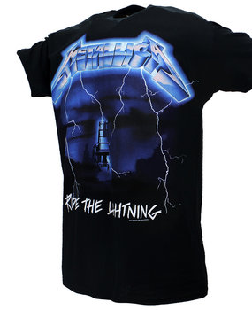 Band Merchandise Metallica Ride The Lightning Tracklist T-Shirt Band Merchandise Metallica Ride The Lightning Tracklist T-Shirt