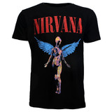 Band Merchandise Nirvana In Utero Angelic T-Shirt Band Merchandise Nirvana In Utero Angelic T-Shirt