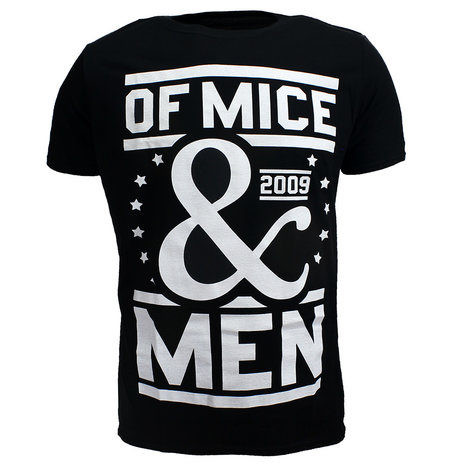 Band Merchandise Of Mice & Men Centennial T-Shirt - Officiële Merchandise | Popmerch.com