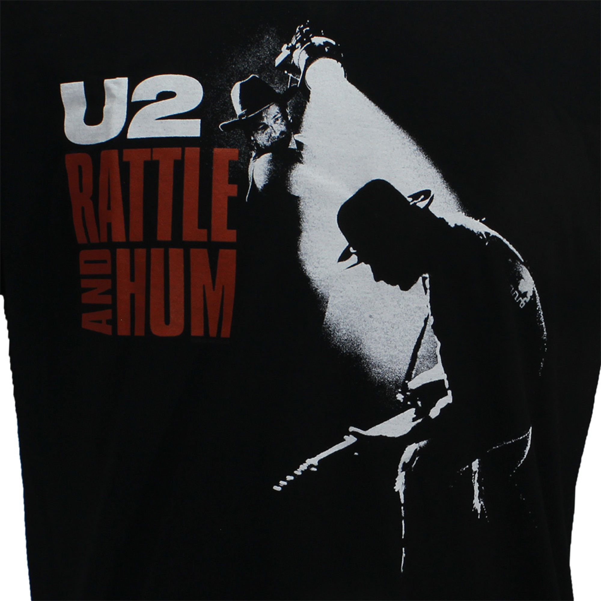 U2 Rattle & Hum Official Band TShirt Zwart