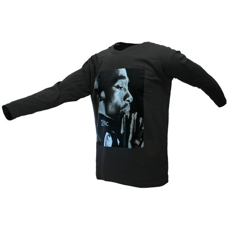 Band Merchandise 2PAC Tupac Changes Longsleeve T-Shirt Grijs - Officiële Merchandise Band Merchandise 2PAC Tupac Changes Longsleeve T-Shirt Grijs - Officiële Merchandise