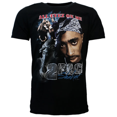 Band Merchandise 2PAC Tupac Shakur All Eyez On Me T-Shirt Black - Official Merchandise | Popmerch.com Band Merchandise 2PAC Tupac Shakur All Eyez On Me T-Shirt Black - Official Merchandise | Popmerch.com