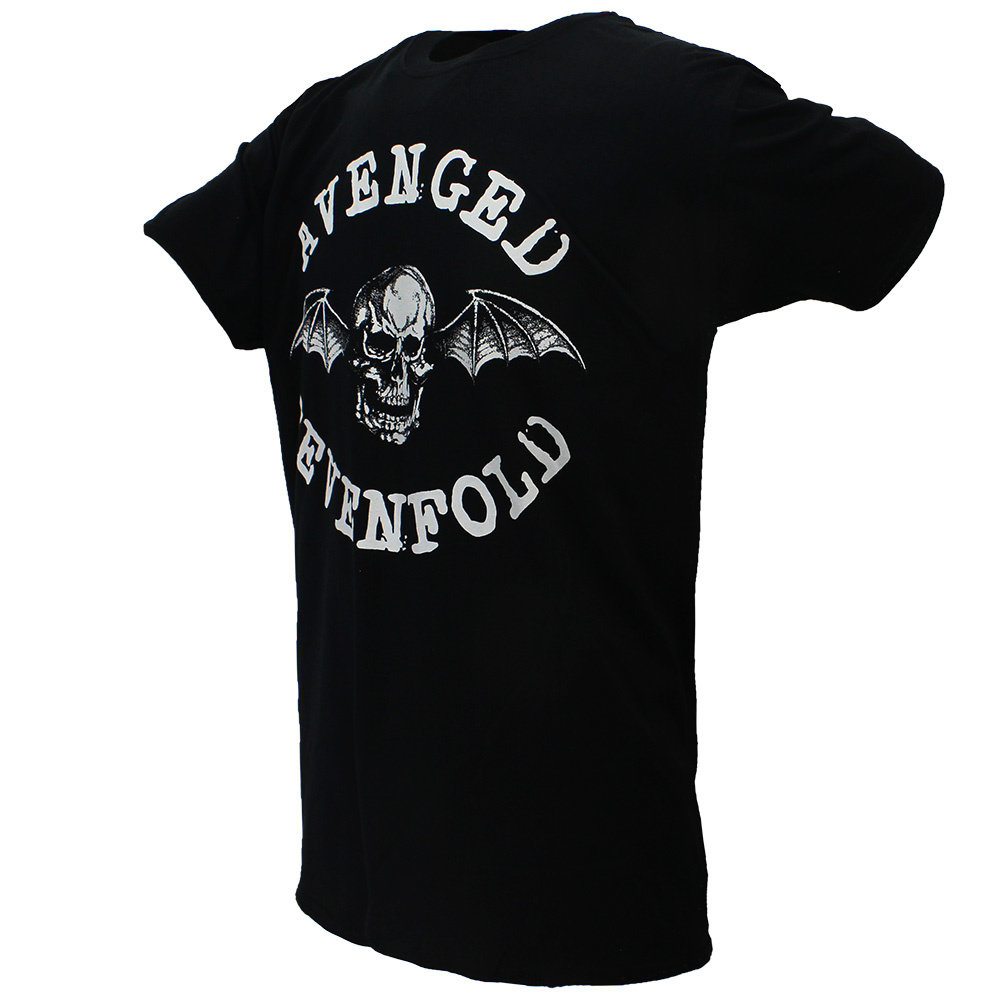 Band Merchandise Avenged Sevenfold Death Bat T-Shirt Zwart - Officiële Merchandise Band Merchandise Avenged Sevenfold Death Bat T-Shirt Zwart - Officiële Merchandise
