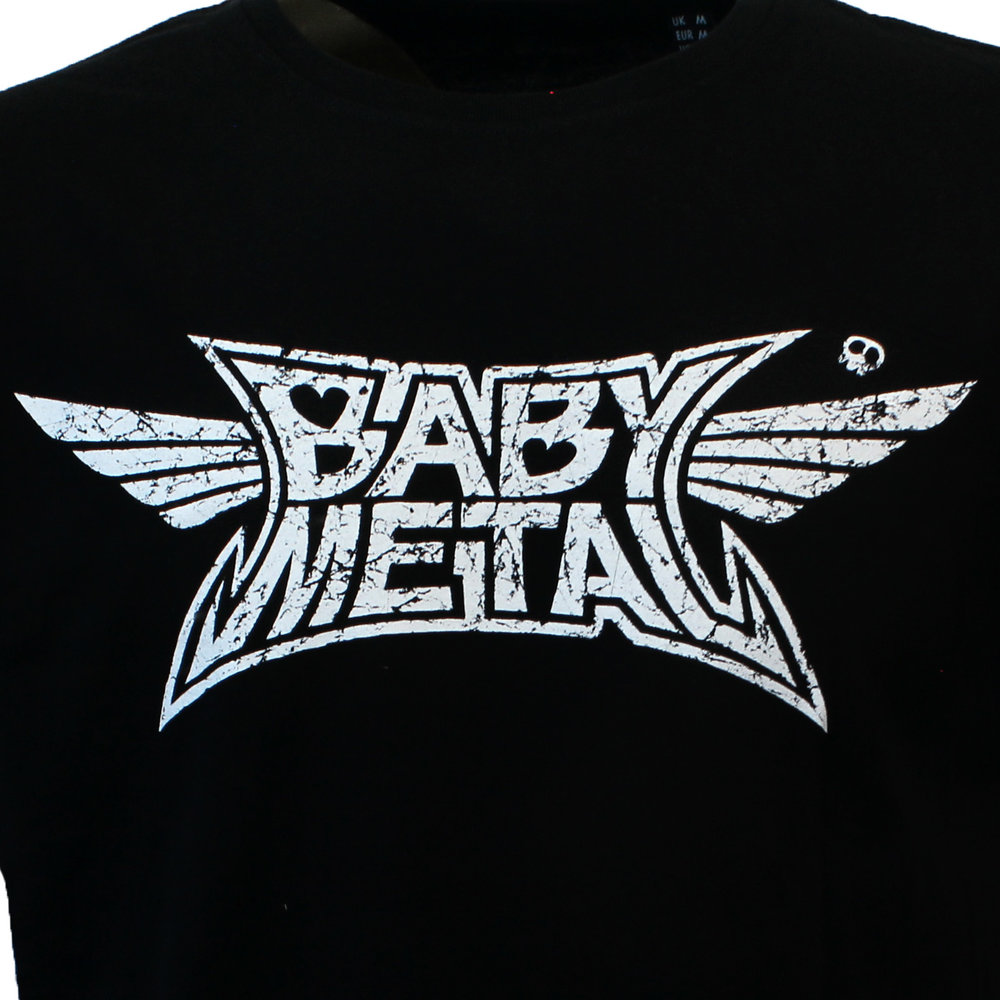Band Merchandise Babymetal Logo Band T-Shirt Schwarz - Offizielles Merchandise Band Merchandise Babymetal Logo Band T-Shirt Schwarz - Offizielles Merchandise