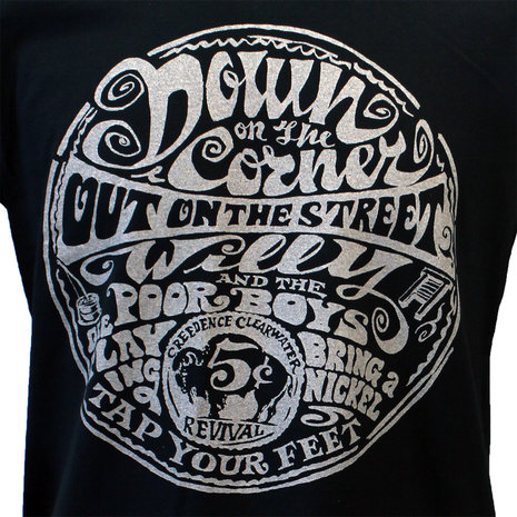 Band Merchandise Creedence Clearwater Revival Band T-Shirt - Official Merchandise | Popmerch.com Band Merchandise Creedence Clearwater Revival Band T-Shirt - Official Merchandise | Popmerch.com