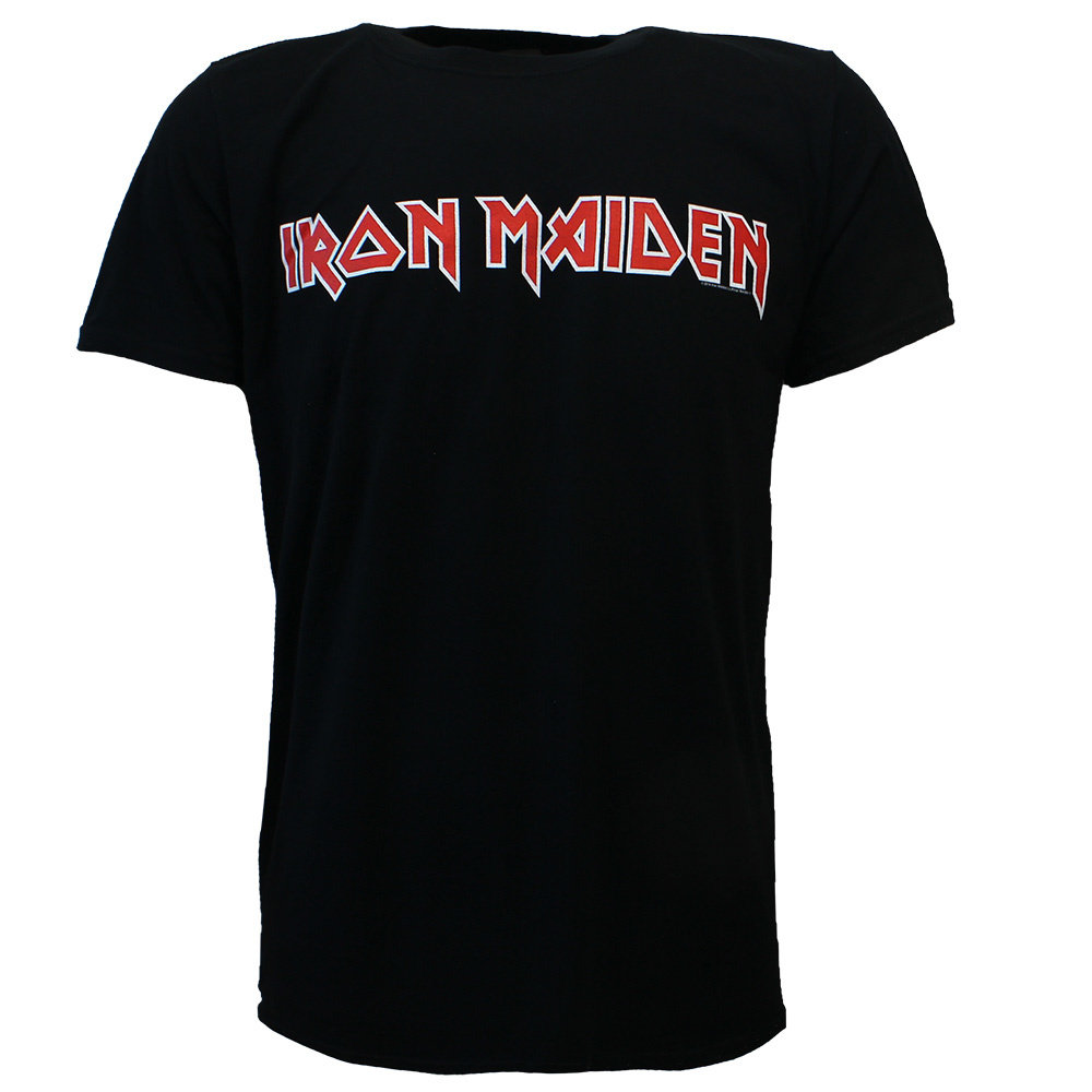 Band Merchandise Iron Maiden Band Logo T-Shirt Black - Official Merchandise | Popmerch.com Band Merchandise Iron Maiden Band Logo T-Shirt Black - Official Merchandise | Popmerch.com