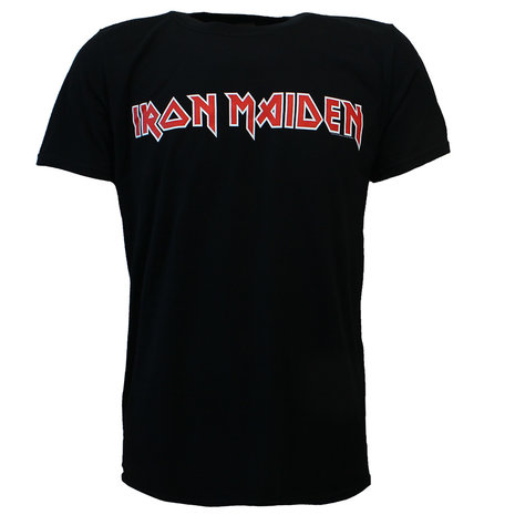 Band Merchandise Iron Maiden Band Logo T-Shirt Black - Official Merchandise | Popmerch.com Band Merchandise Iron Maiden Band Logo T-Shirt Black - Official Merchandise | Popmerch.com
