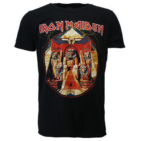 Band Merchandise Iron Maiden Powerslave Band T-Shirt - Officiële Merchandise | Popmerch.com Band Merchandise Iron Maiden Powerslave Band T-Shirt - Officiële Merchandise | Popmerch.com