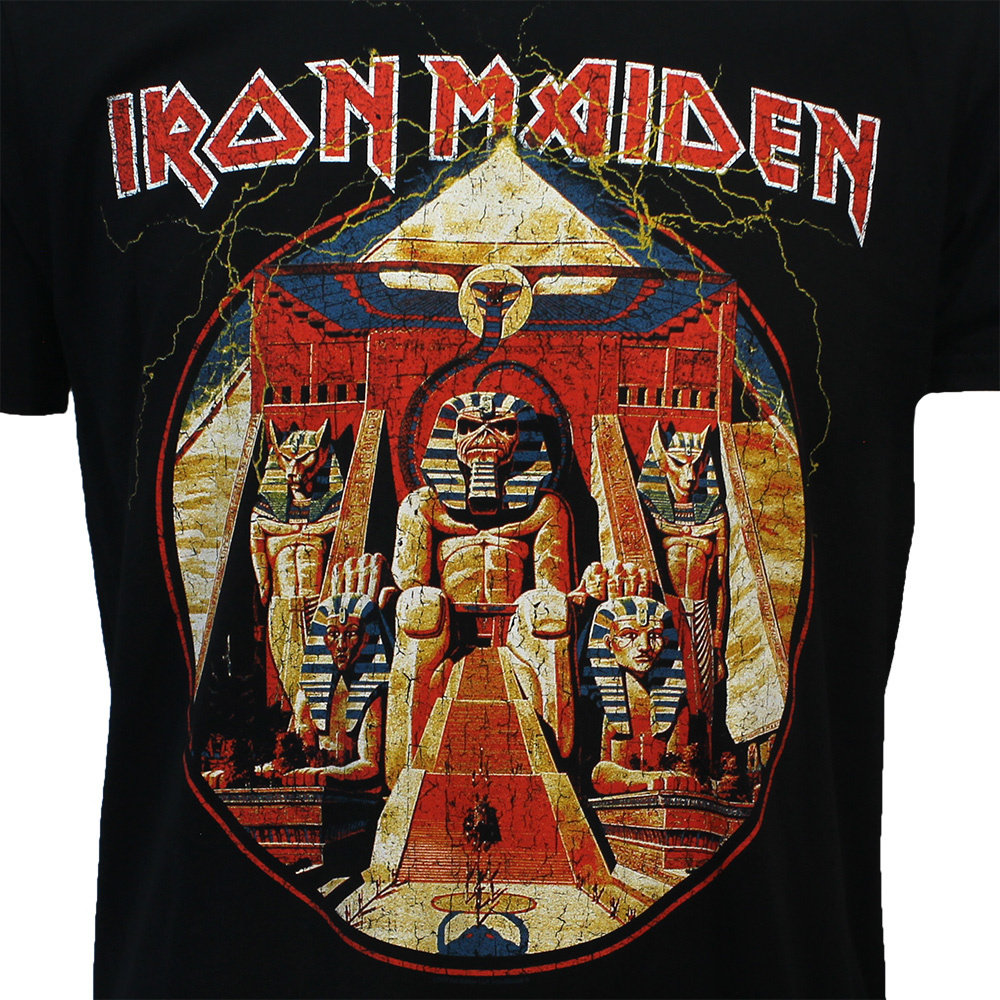 Band Merchandise Iron Maiden Powerslave Band T-Shirt - Officiële Merchandise | Popmerch.com Band Merchandise Iron Maiden Powerslave Band T-Shirt - Officiële Merchandise | Popmerch.com