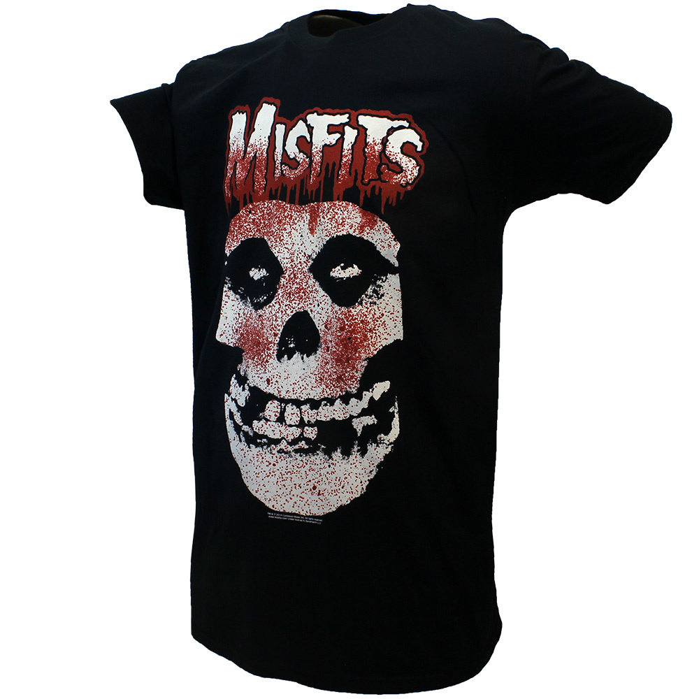 Band Merchandise Misfits Bleeding Skull T-Shirt - Officiële Merchandise | Popmerch.com Band Merchandise Misfits Bleeding Skull T-Shirt - Officiële Merchandise | Popmerch.com