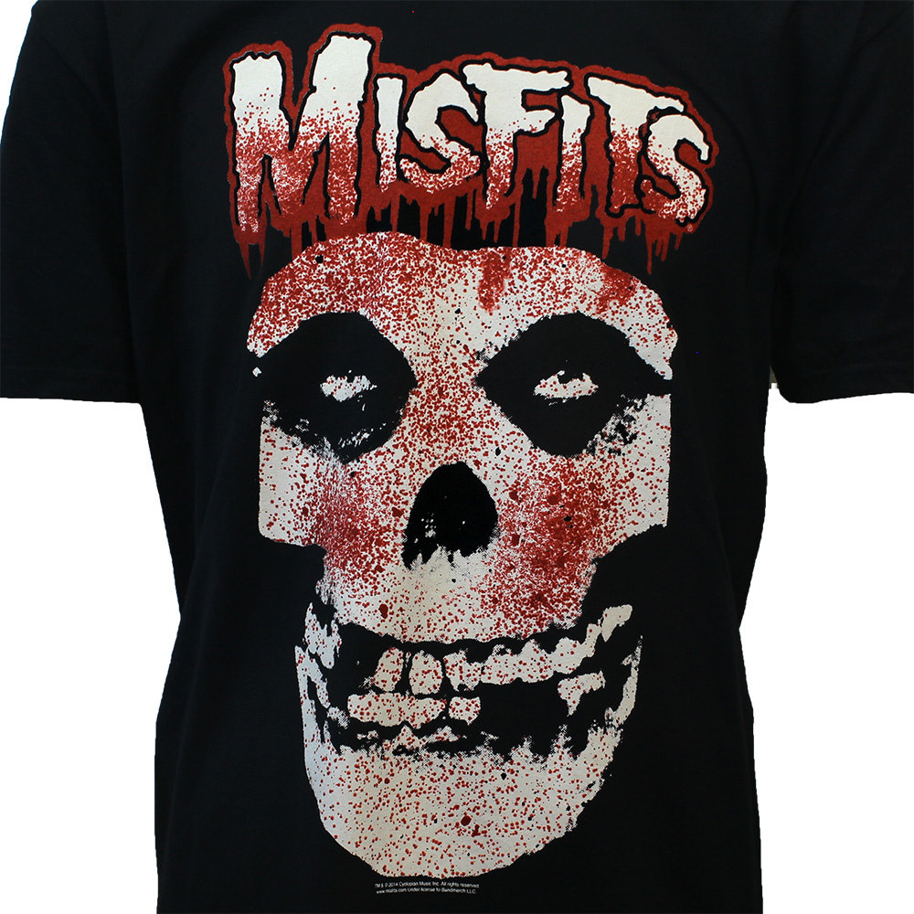 Band Merchandise Misfits Bleeding Skull T-Shirt - Officiële Merchandise | Popmerch.com Band Merchandise Misfits Bleeding Skull T-Shirt - Officiële Merchandise | Popmerch.com