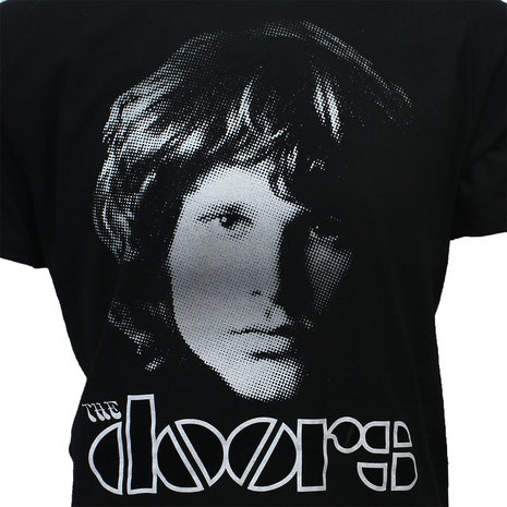 The Doors Jim Morrison Band T-Shirt Black | Worldwide Shipping -  Popmerch.com