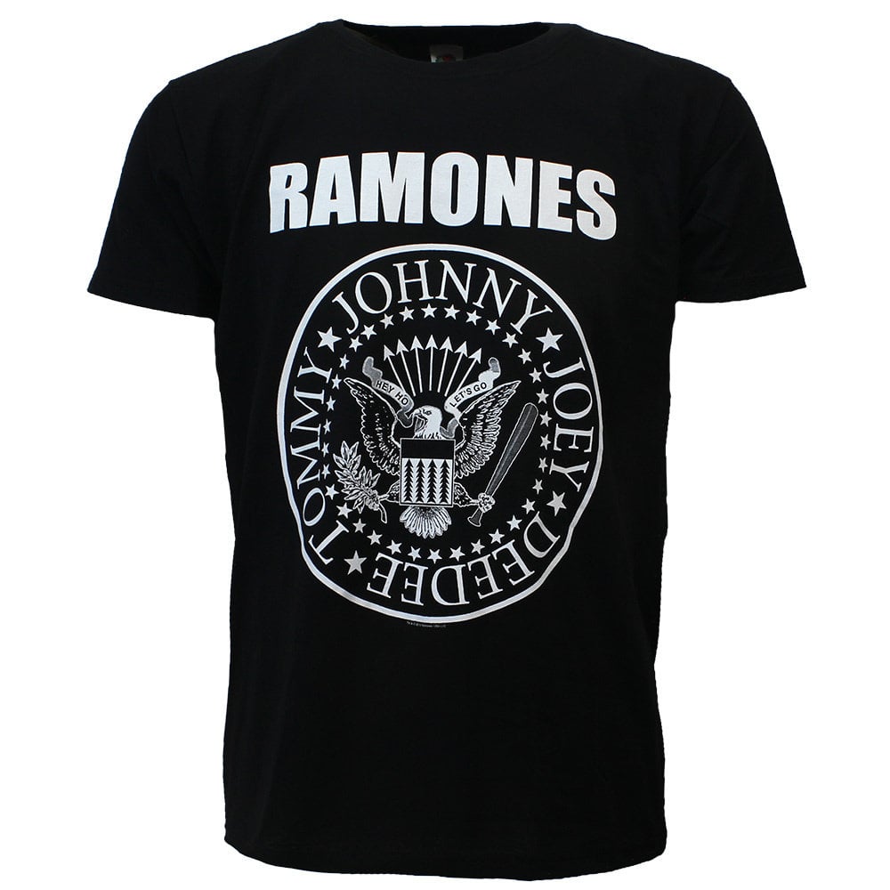 Band Merchandise Das Ramones Presidential Seal T-Shirt Schwarz – Offizielles Merchandise | Popmerch.com Band Merchandise Das Ramones Presidential Seal T-Shirt Schwarz – Offizielles Merchandise | Popmerch.com