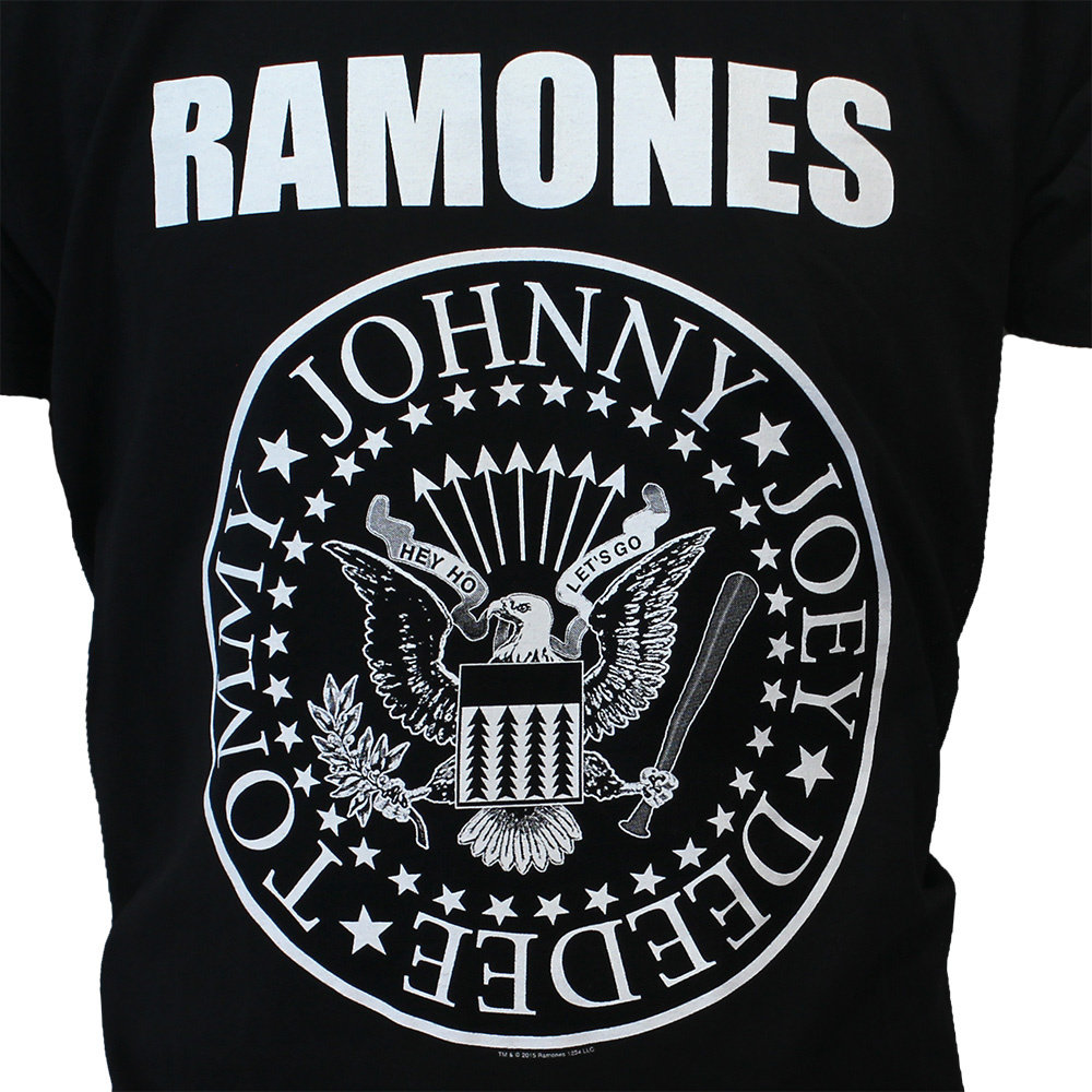 Band Merchandise Das Ramones Presidential Seal T-Shirt Schwarz – Offizielles Merchandise | Popmerch.com Band Merchandise Das Ramones Presidential Seal T-Shirt Schwarz – Offizielles Merchandise | Popmerch.com