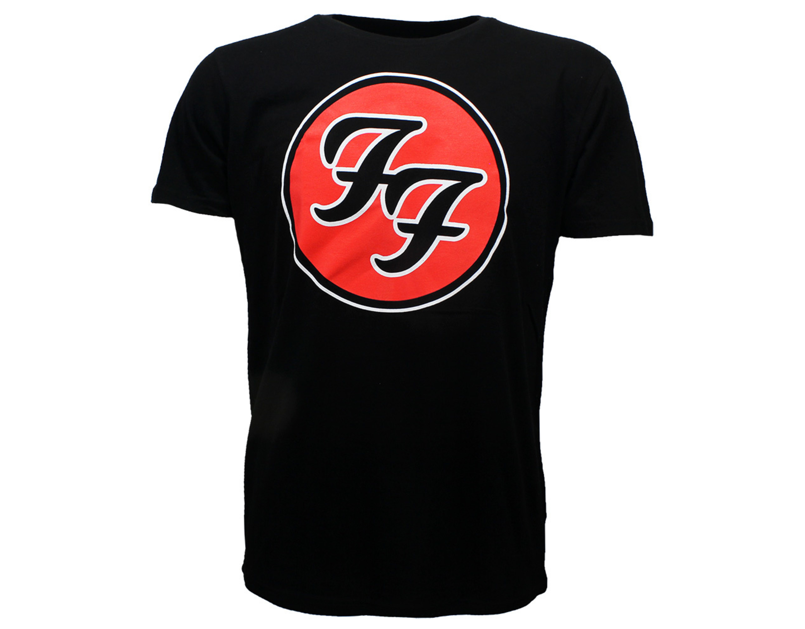 Foo Fighters FF Logo T-Shirt Black - Popmerch.com