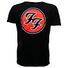 Band Merchandise Foo Fighters FF Logo Band T-Shirt Zwart - Officiële Merchandise | Popmerch.com