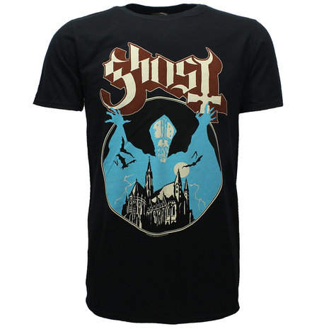 Band Merchandise Ghost Opus Official Band T-Shirt Black - Official Merchandise | Popmerch.com Band Merchandise Ghost Opus Official Band T-Shirt Black - Official Merchandise | Popmerch.com
