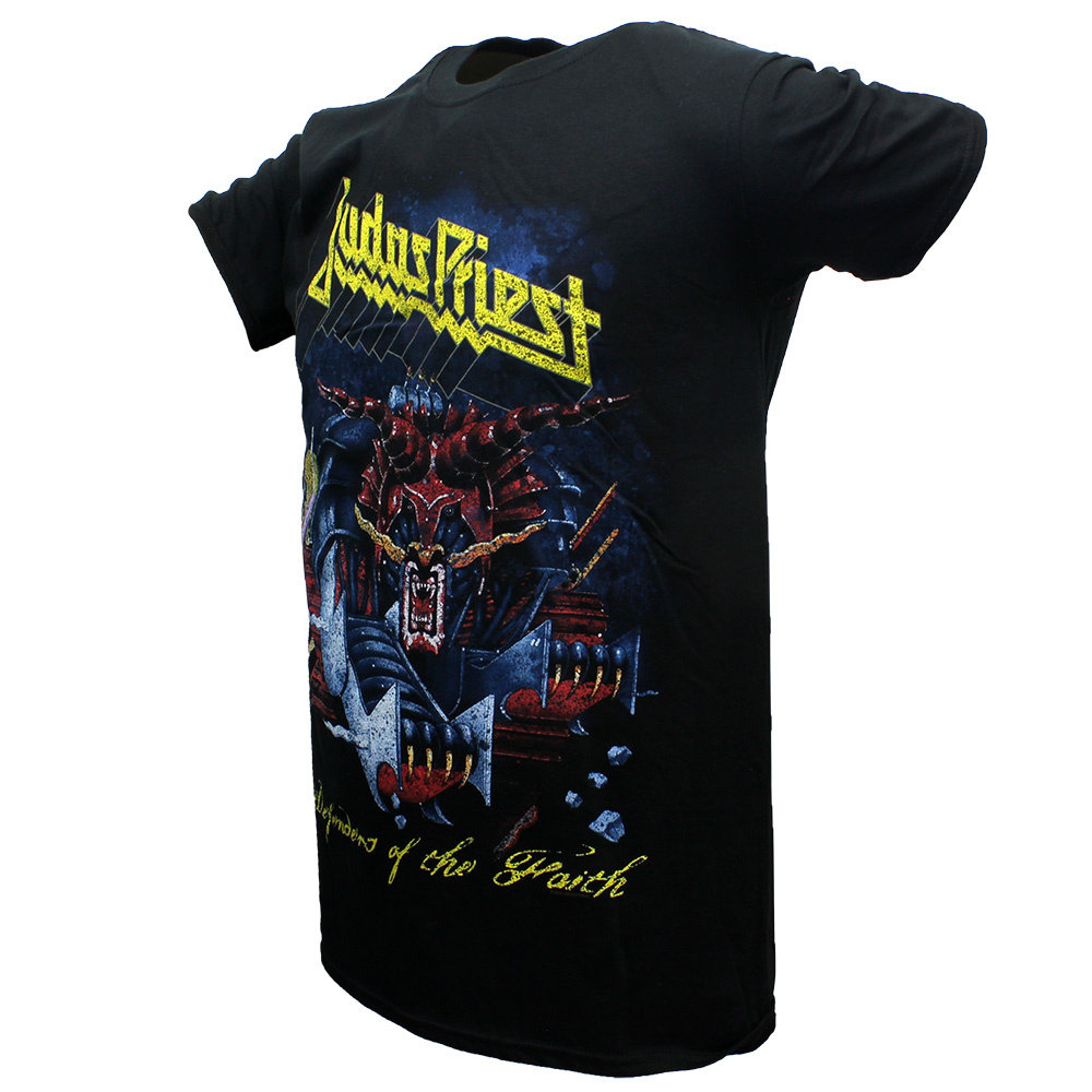 Band Merchandise Judas Priest Defender Of The Faith T-Shirt - Officiële Merchandise | Popmerch.com Band Merchandise Judas Priest Defender Of The Faith T-Shirt - Officiële Merchandise | Popmerch.com