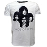 Band Merchandise Kings Of Leon Silhouette Band T-Shirt Wit - Officiële Merchandise Band Merchandise Kings Of Leon Silhouette Band T-Shirt Wit - Officiële Merchandise