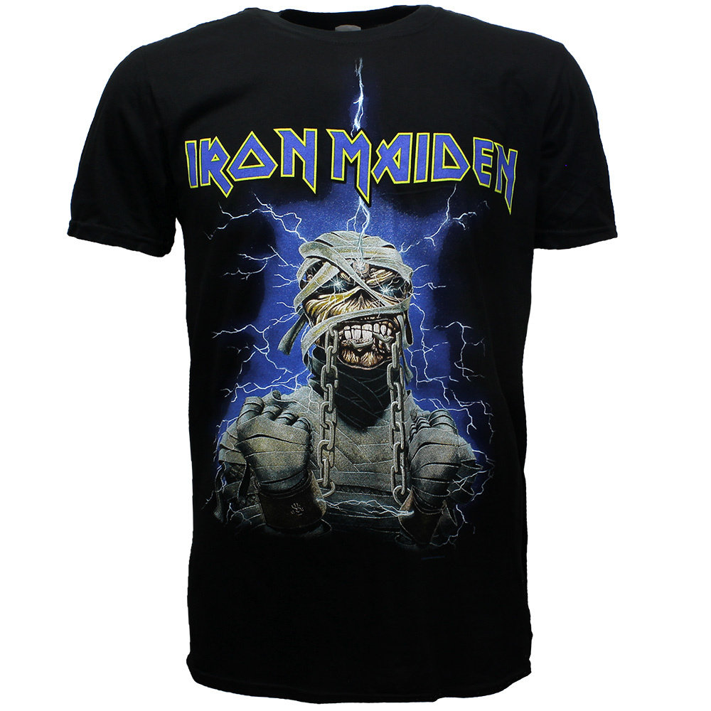 Band Merchandise Iron Maiden Powerslave Mummy T-Shirt - Official Merchandise | Popmerch.com Band Merchandise Iron Maiden Powerslave Mummy T-Shirt - Official Merchandise | Popmerch.com