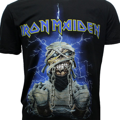 Band Merchandise Iron Maiden Powerslave Mummy T-Shirt - Official Merchandise | Popmerch.com Band Merchandise Iron Maiden Powerslave Mummy T-Shirt - Official Merchandise | Popmerch.com