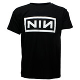 Band Merchandise Nine Inch Nails klassisches Logo-Band-T-Shirt Band Merchandise Nine Inch Nails klassisches Logo-Band-T-Shirt