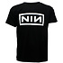Nine Inch Nails klassisches Logo-Band-T-Shirt Nine Inch Nails klassisches Logo-Band-T-Shirt