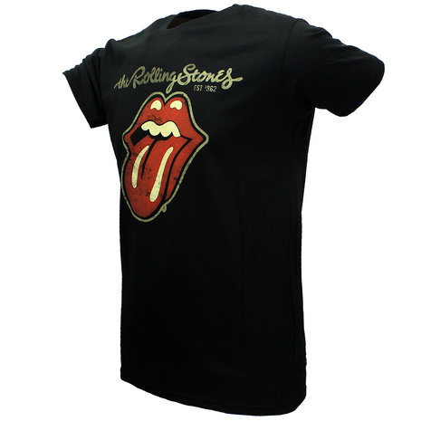 Band Merchandise The Rolling Stones Plastered Tongue T-Shirt - Officiële Merchandise | Popmerch.com Band Merchandise The Rolling Stones Plastered Tongue T-Shirt - Officiële Merchandise | Popmerch.com