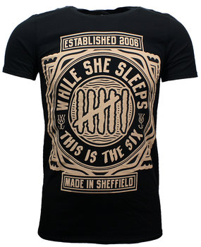 Band Merchandise While She Sleeps This Is The Six T-Shirt Band Merchandise While She Sleeps This Is The Six T-Shirt