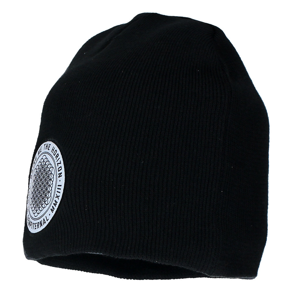 Band Merchandise Bring Me The Horizon Sempiternal Beanie Zwart - Officiële Merchandise | Popmerch.com Band Merchandise Bring Me The Horizon Sempiternal Beanie Zwart - Officiële Merchandise | Popmerch.com