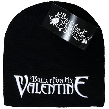 Band Merchandise Bullet For My Valentine Band Logo Beanie Mütze – Offizielles Merchandise | Popmerch.com