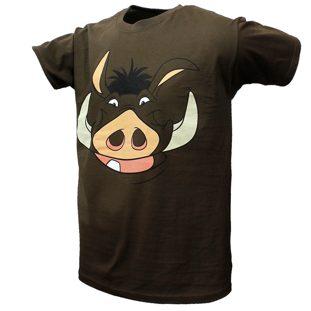 Disney The Lion King Pumbaa T-Shirt Bruin