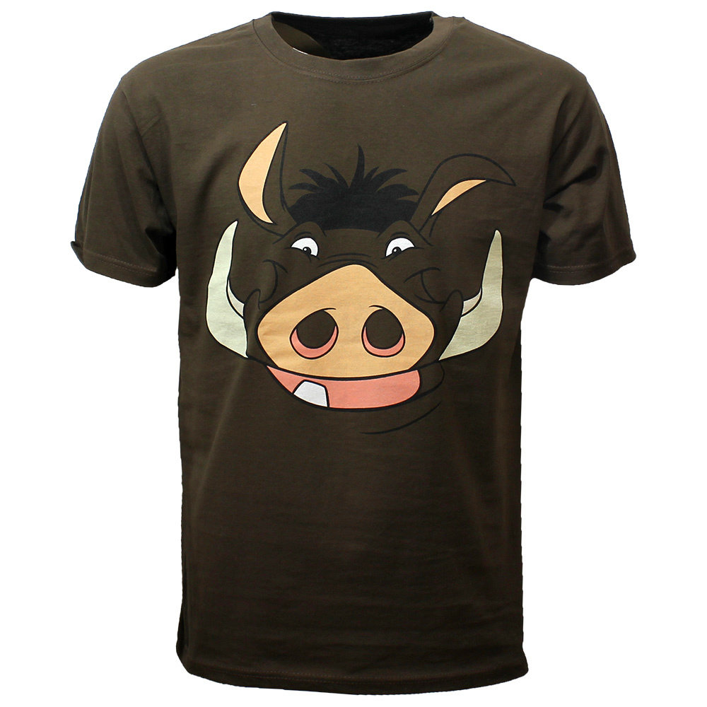 Disney The Lion King Pumbaa T-Shirt Bruin