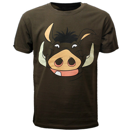 Disney The Lion King Pumbaa T-Shirt Bruin