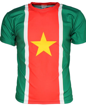 Suriname Suriname Flag Oldschool Style Football T-Shirt Suriname Suriname Flag Oldschool Style Football T-Shirt