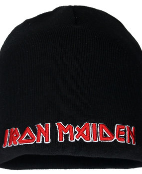 Band Merchandise Beanie-Mütze mit Iron Maiden-Logo Band Merchandise Beanie-Mütze mit Iron Maiden-Logo