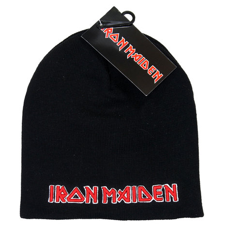 Band Merchandise Iron Maiden Band Logo Beanie Hat - Official Merchandise | Popmerch.com Band Merchandise Iron Maiden Band Logo Beanie Hat - Official Merchandise | Popmerch.com