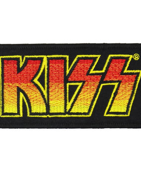 Band Merchandise KISS Classic Logo Patch Embleem Band Merchandise KISS Classic Logo Patch Embleem