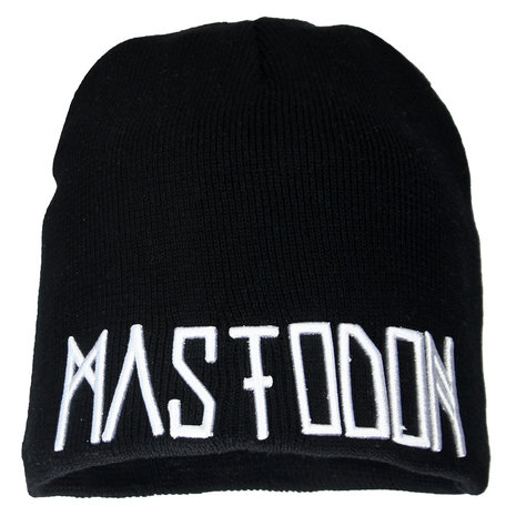 Band Merchandise Mastodon Band Logo Beanie Mütze Schwarz – Offizielles Merchandise | Popmerch.com Band Merchandise Mastodon Band Logo Beanie Mütze Schwarz – Offizielles Merchandise | Popmerch.com