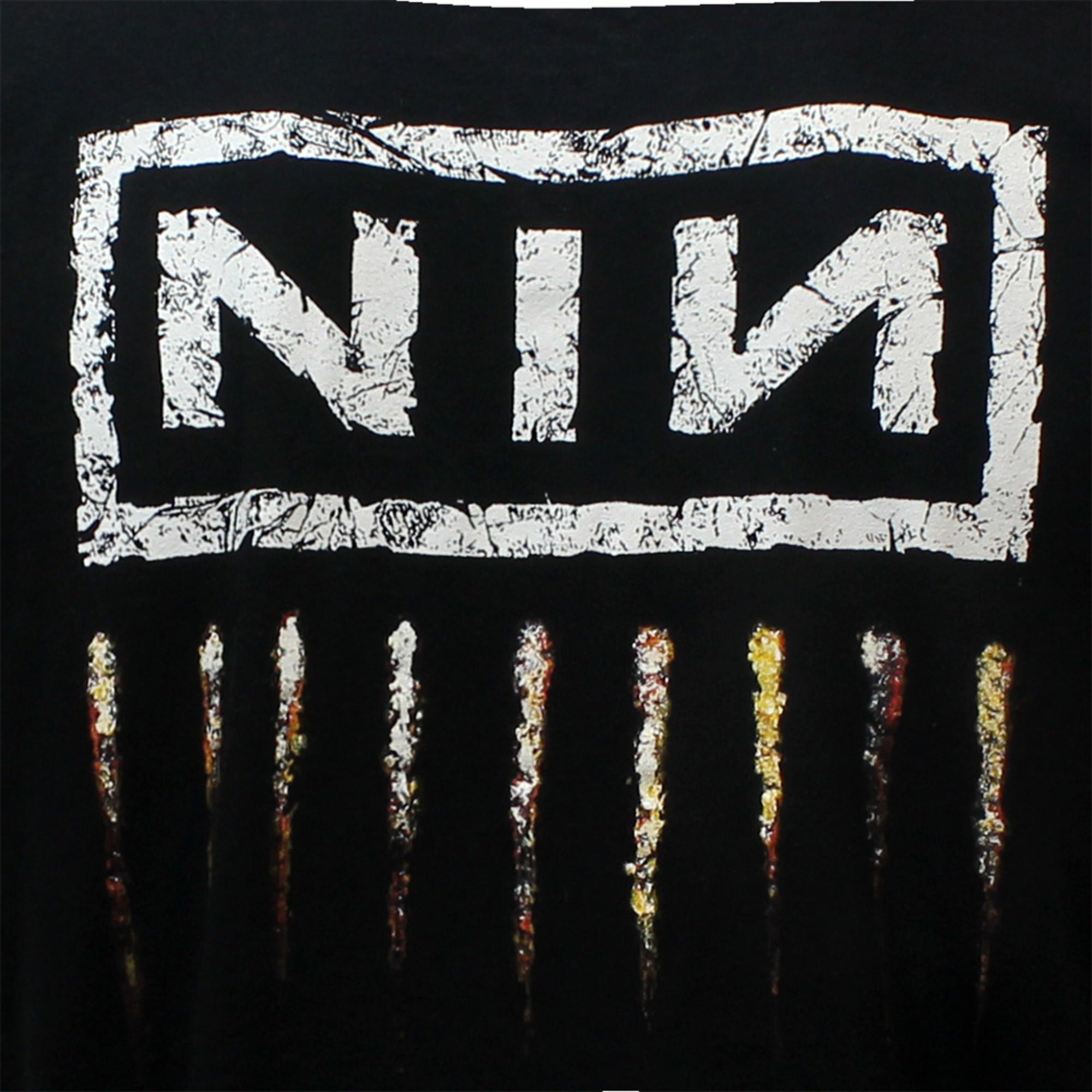 Official Nine Inch Nails 'Downward Spiral' Band Logo T-Shirt – New, Unisex, Cotton